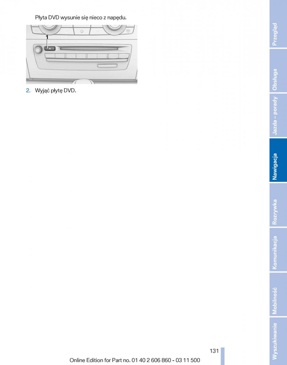 BMW X1 E84 instrukcja obslugi / page 131