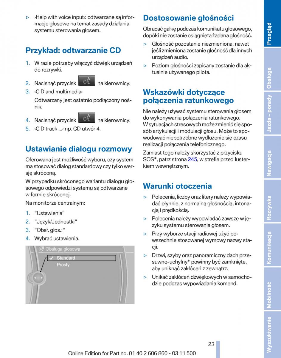 manual  BMW X1 E84 instrukcja / page 23
