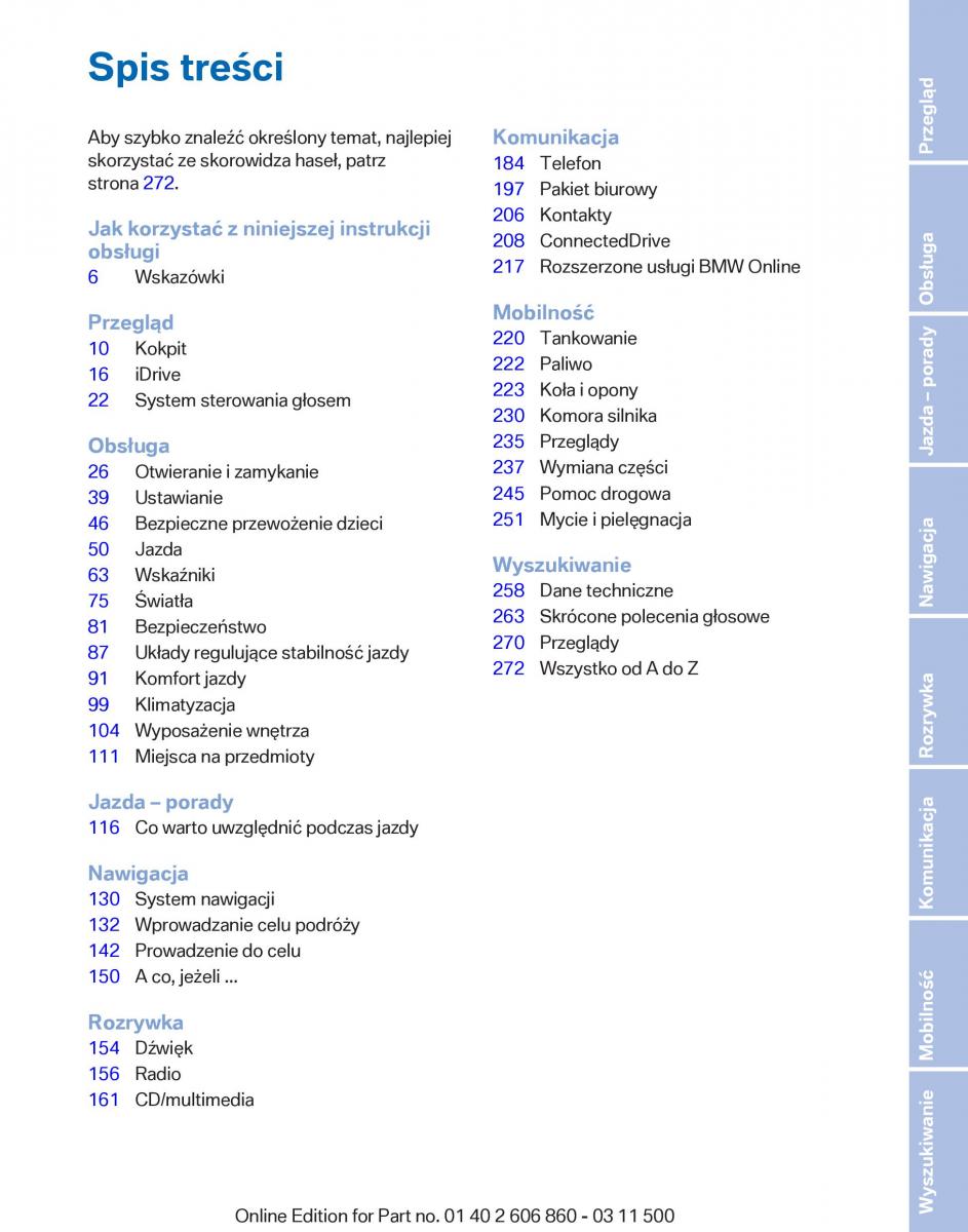 manual  BMW X1 E84 instrukcja / page 5