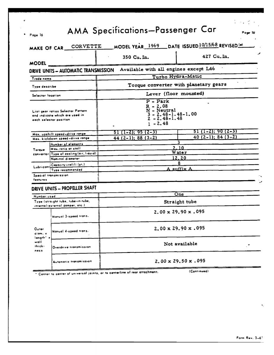 Chevrolet Corvette C3 owners manual / page 158