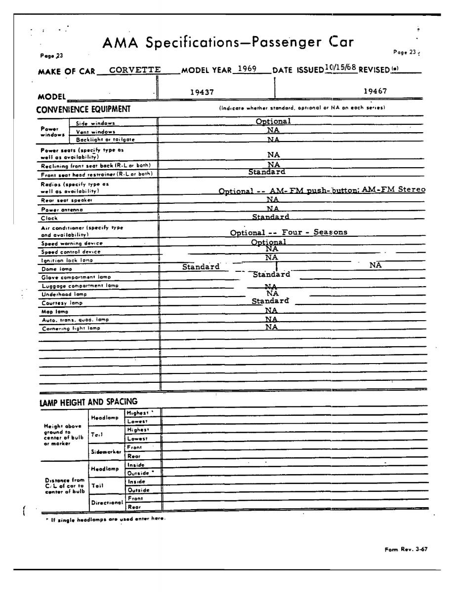 Chevrolet Corvette C3 owners manual / page 165