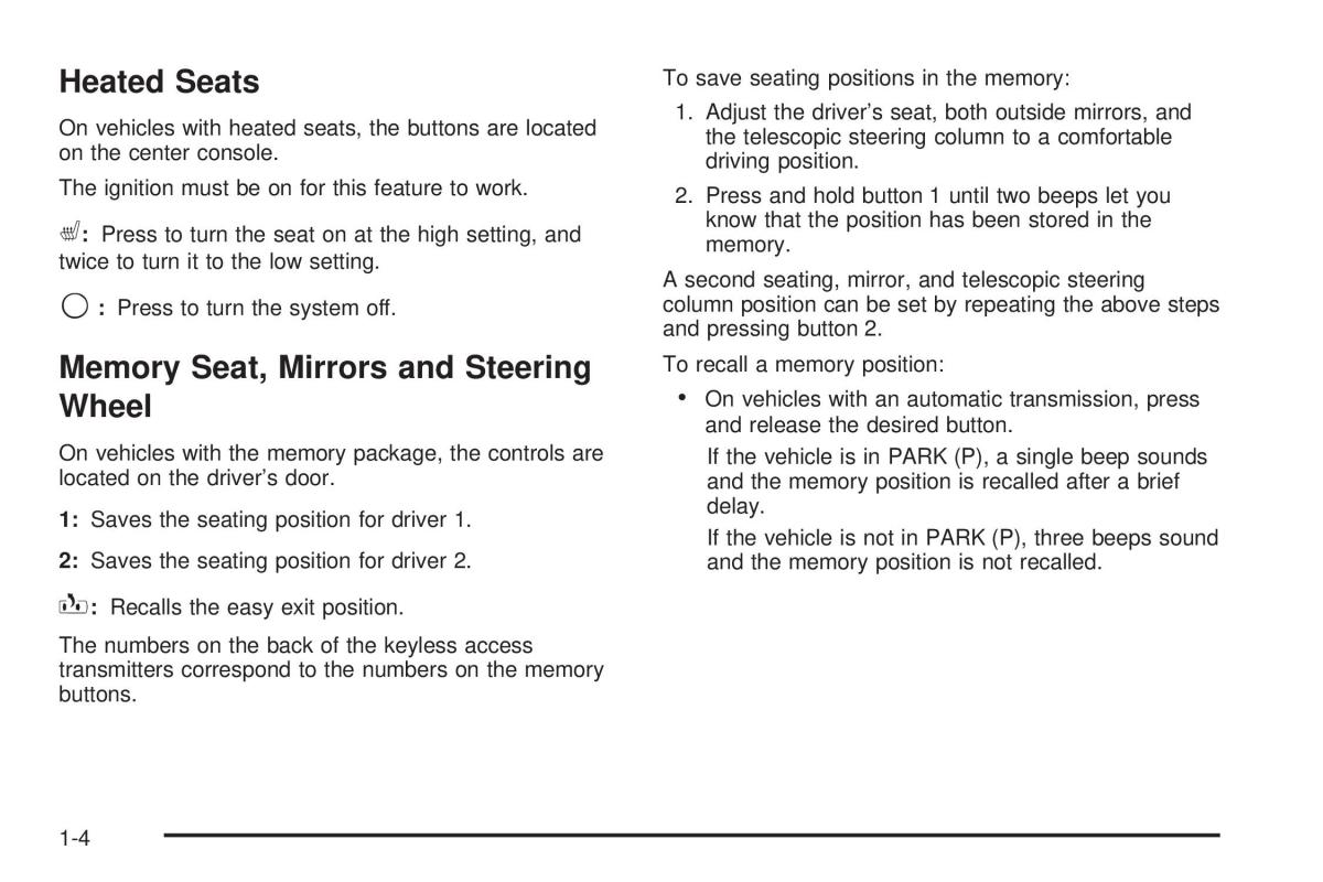 Chevrolet Corvette C5 owners manual / page 8