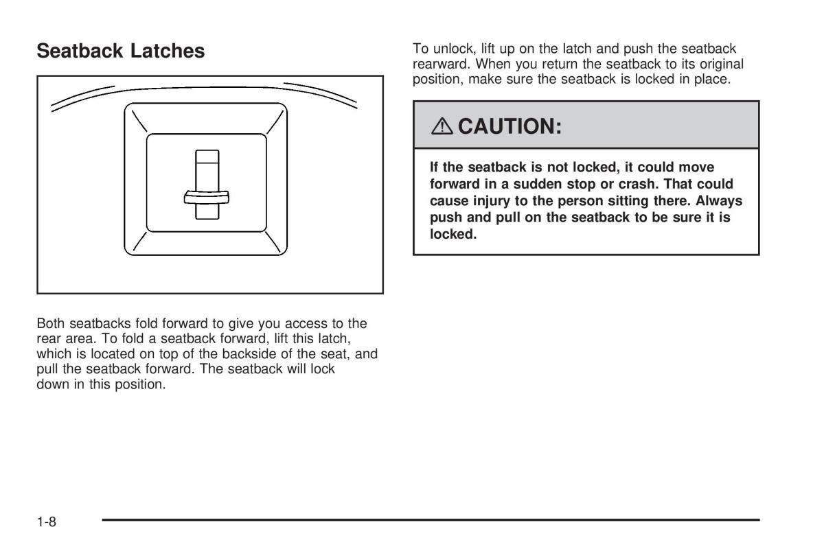 Chevrolet Corvette C5 owners manual / page 12