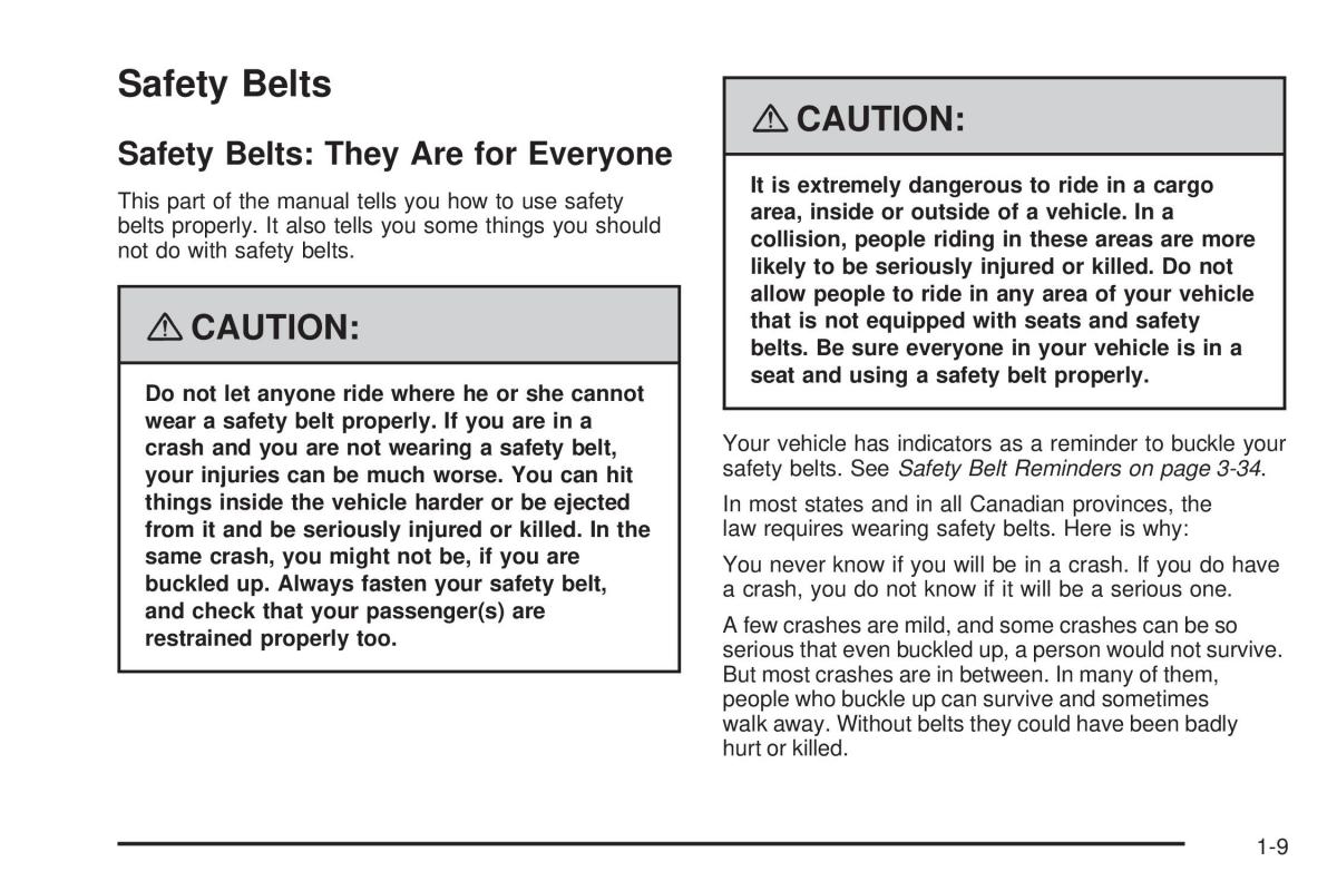 manual  Chevrolet Corvette C5 owners manual / page 13