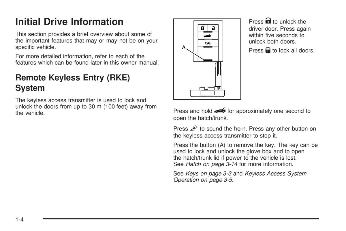 manual  Chevrolet Corvette C6 owners manual / page 10