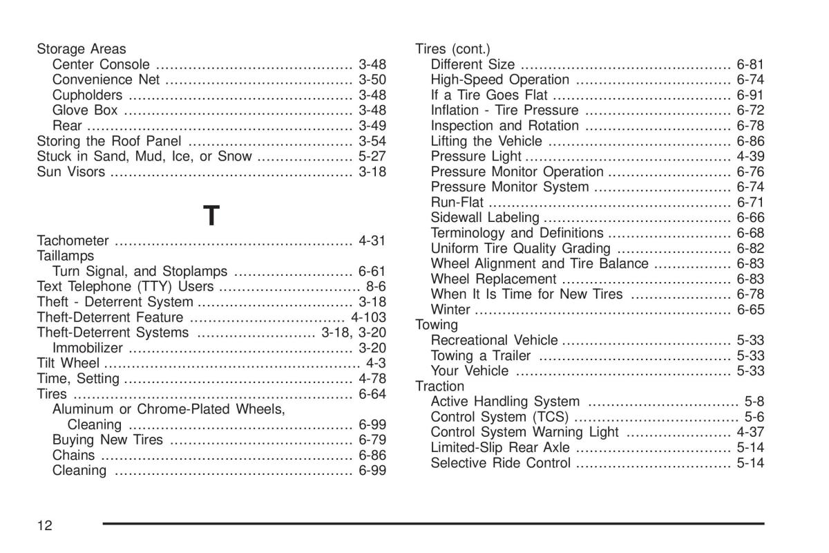 manual  Chevrolet Corvette C6 owners manual / page 464