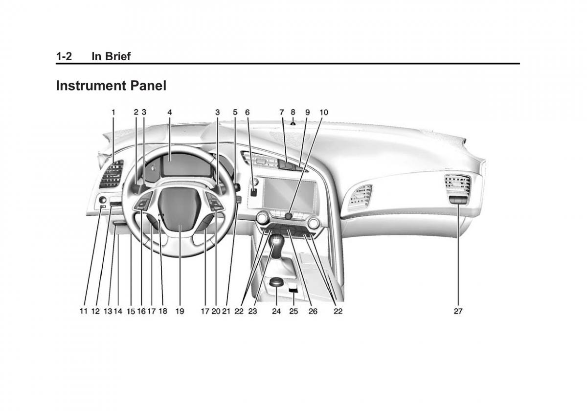 manual  Chevrolet Corvette C7 owners manual / page 9