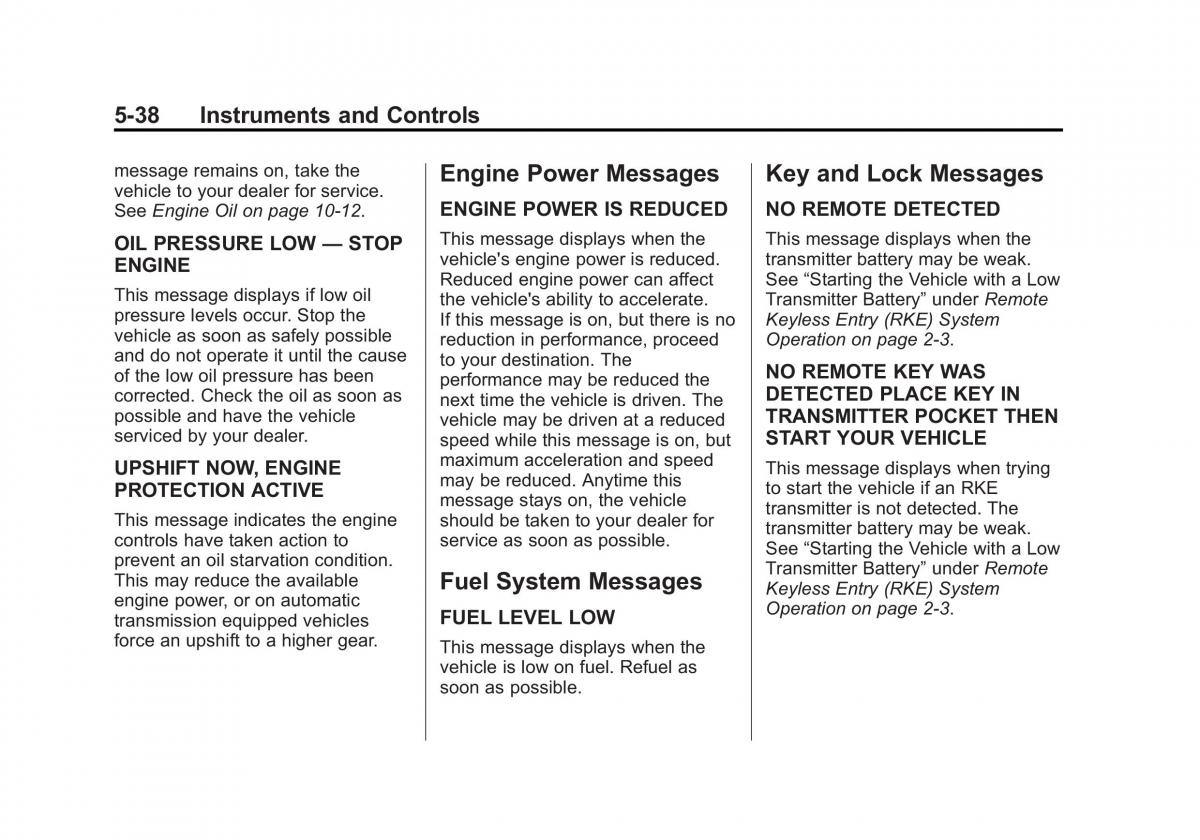 Chevrolet Corvette C7 owners manual / page 143