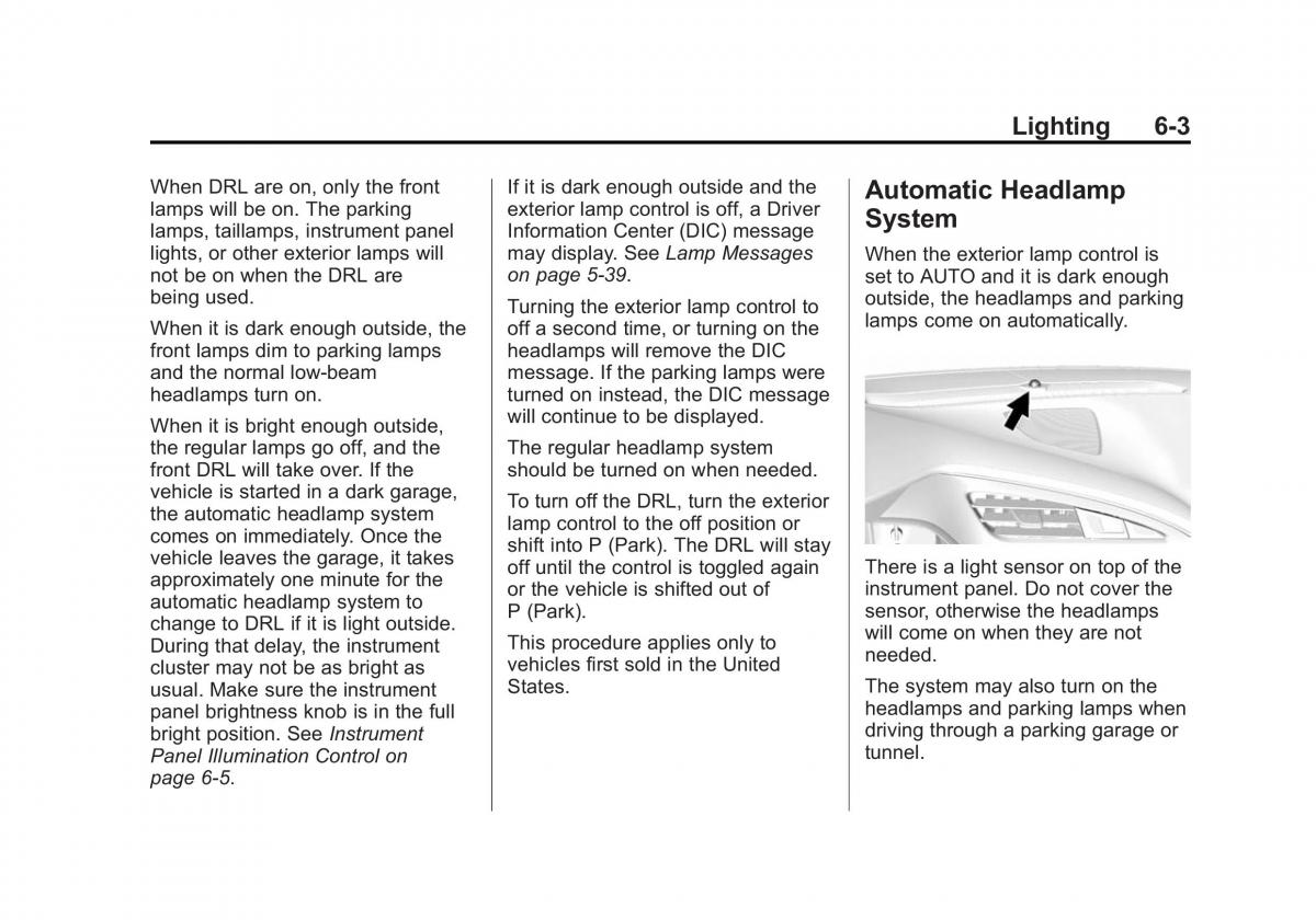 Chevrolet Corvette C7 owners manual / page 164
