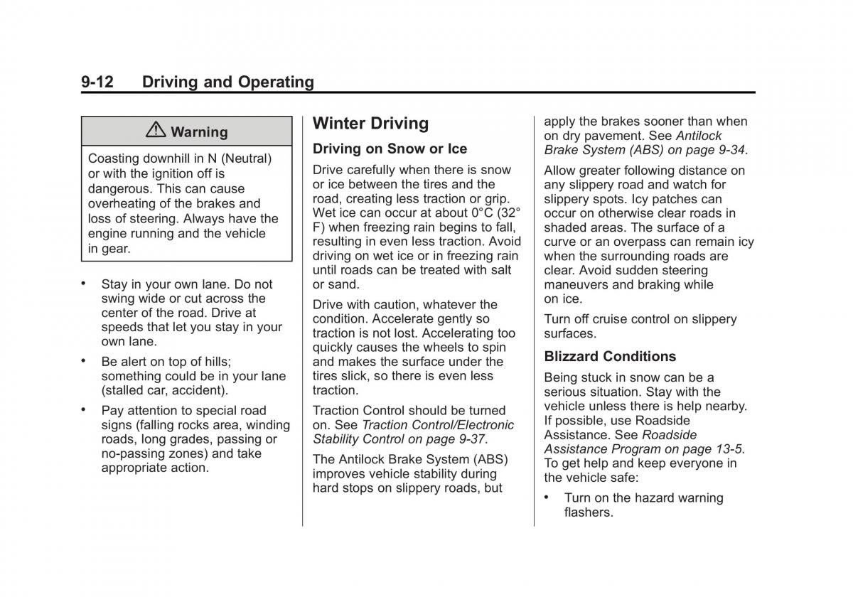 Chevrolet Corvette C7 owners manual / page 193