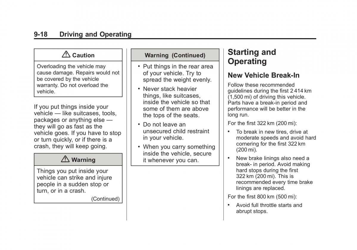 Chevrolet Corvette C7 owners manual / page 199