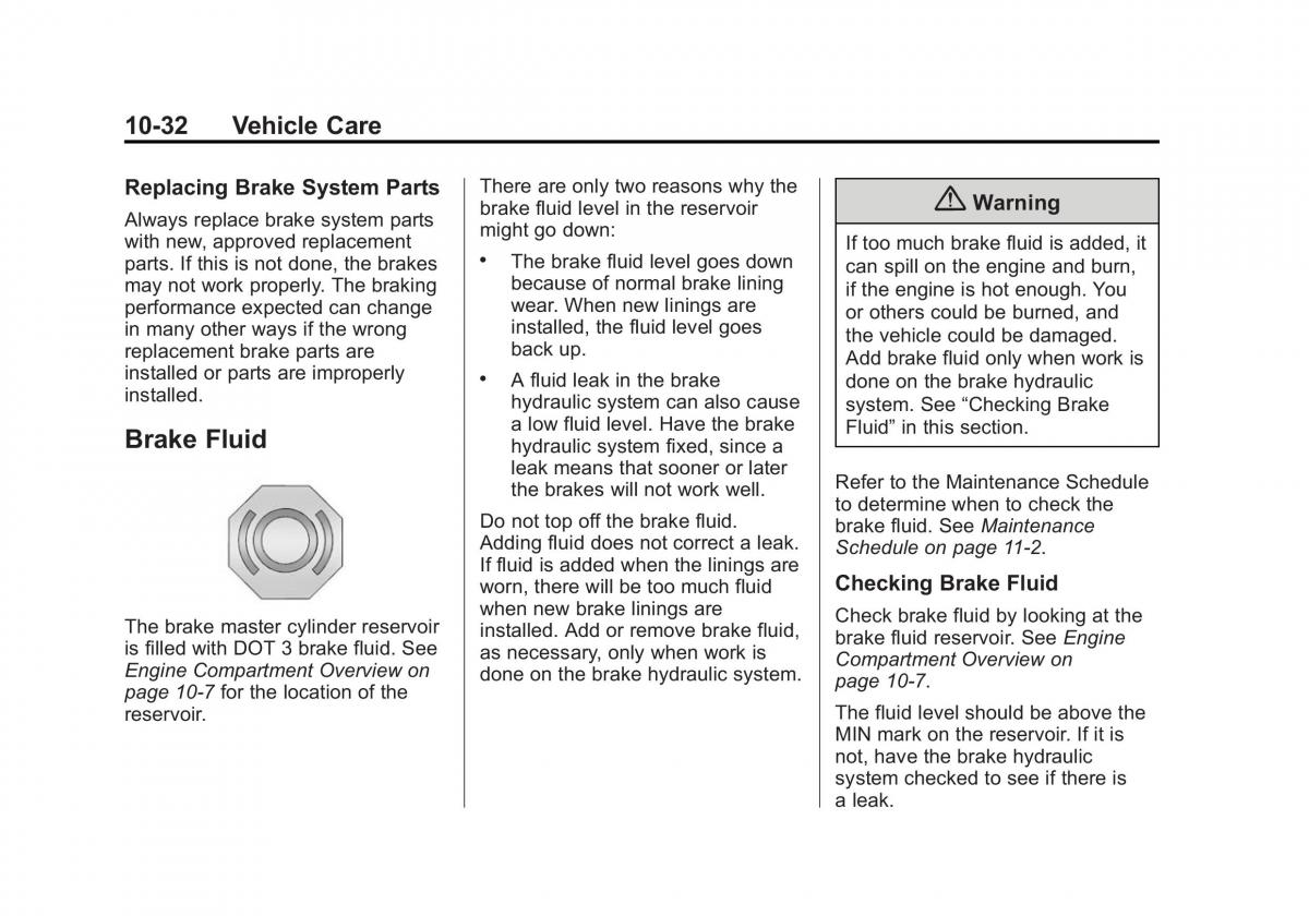 Chevrolet Corvette C7 owners manual / page 271