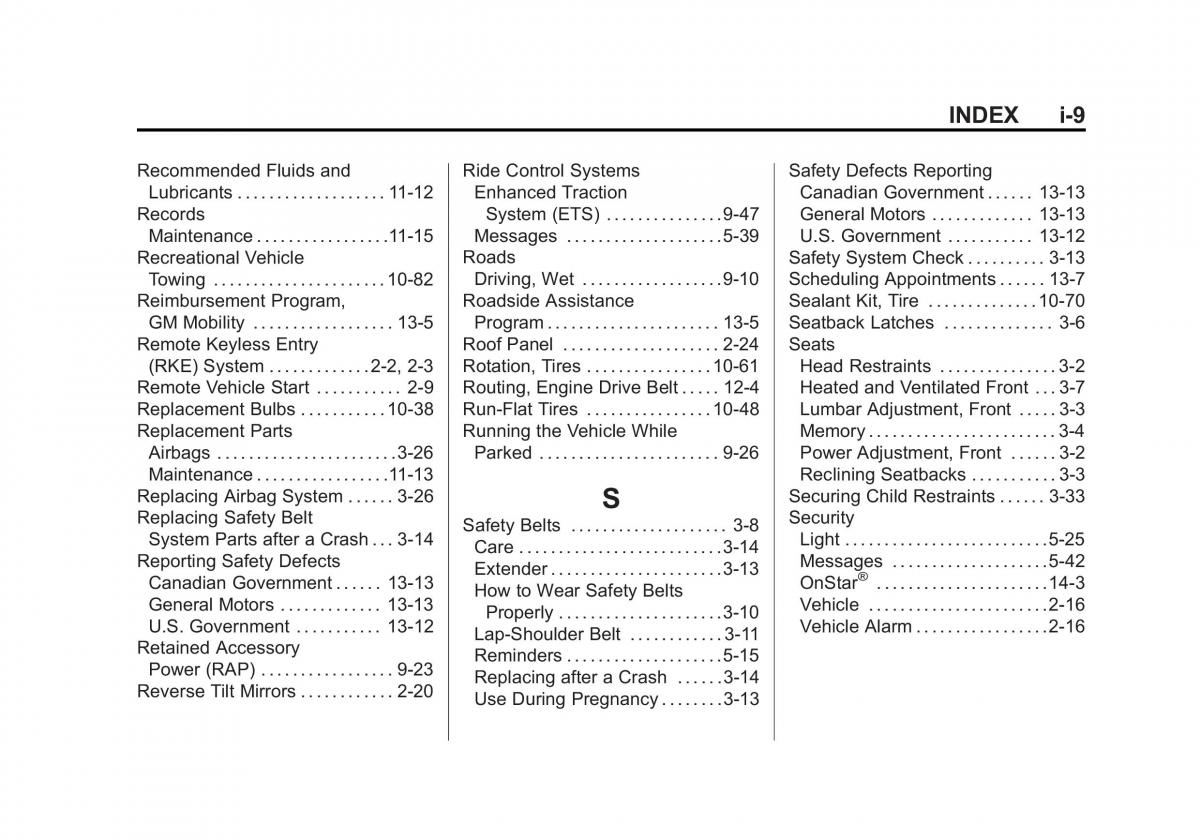 manual  Chevrolet Corvette C7 owners manual / page 388