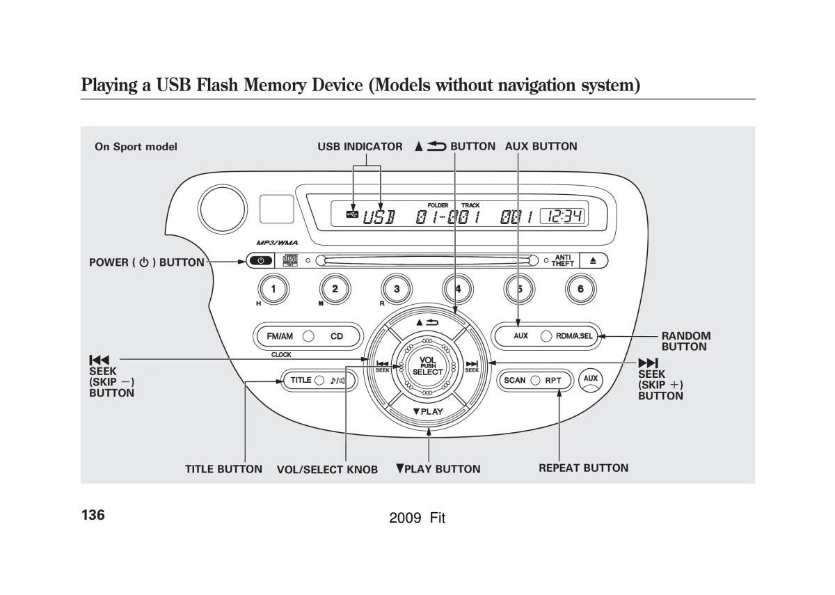 Honda Jazz III 3 Fit II manual / page 139