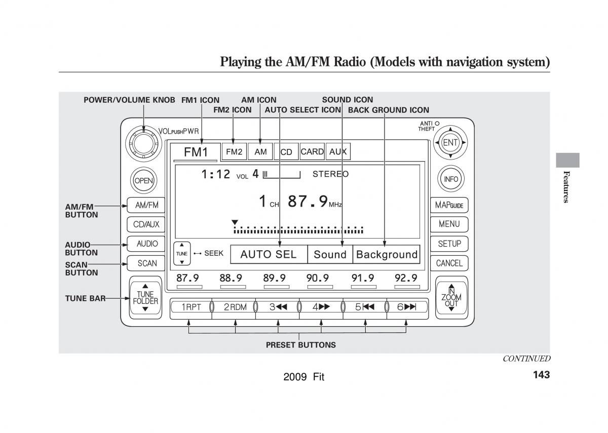 Honda Jazz III 3 Fit II manual / page 146