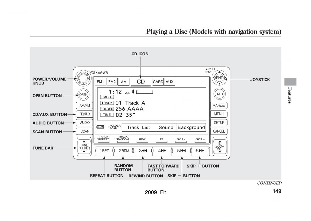 Honda Jazz III 3 Fit II manual / page 152