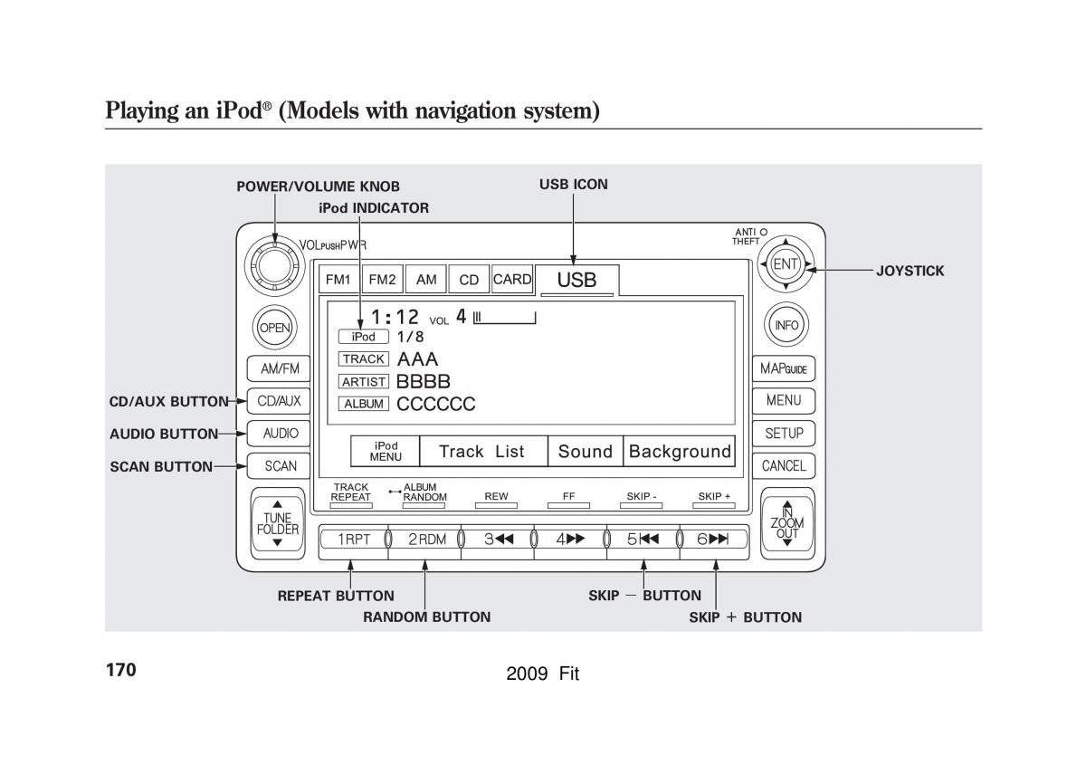 Honda Jazz III 3 Fit II manual / page 173