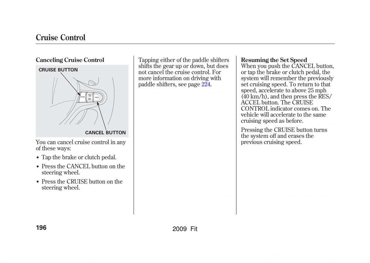 Honda Jazz III 3 Fit II manual / page 199