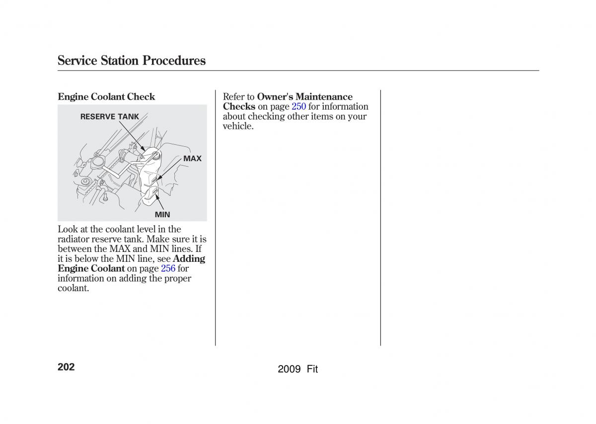 Honda Jazz III 3 Fit II manual / page 205