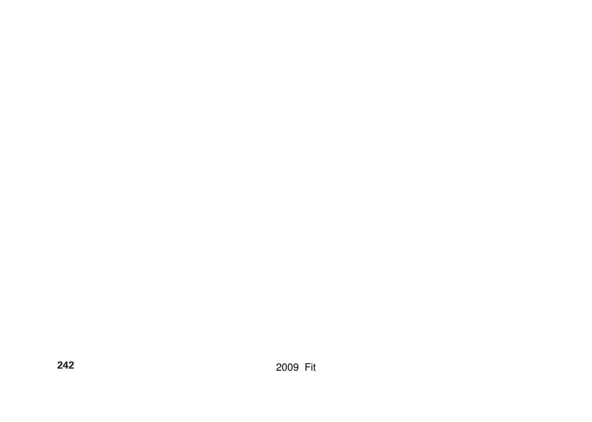 Honda Jazz III 3 Fit II manual / page 245