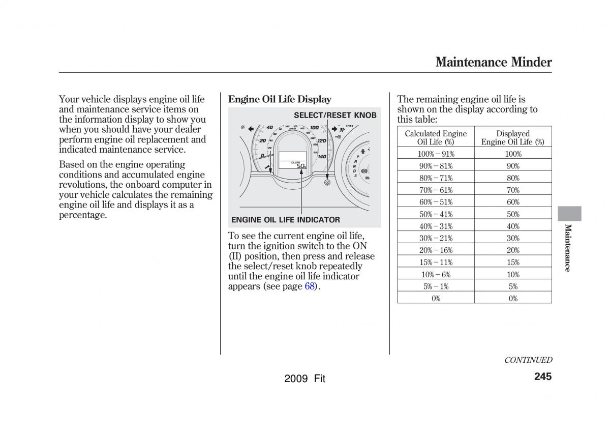 Honda Jazz III 3 Fit II manual / page 248