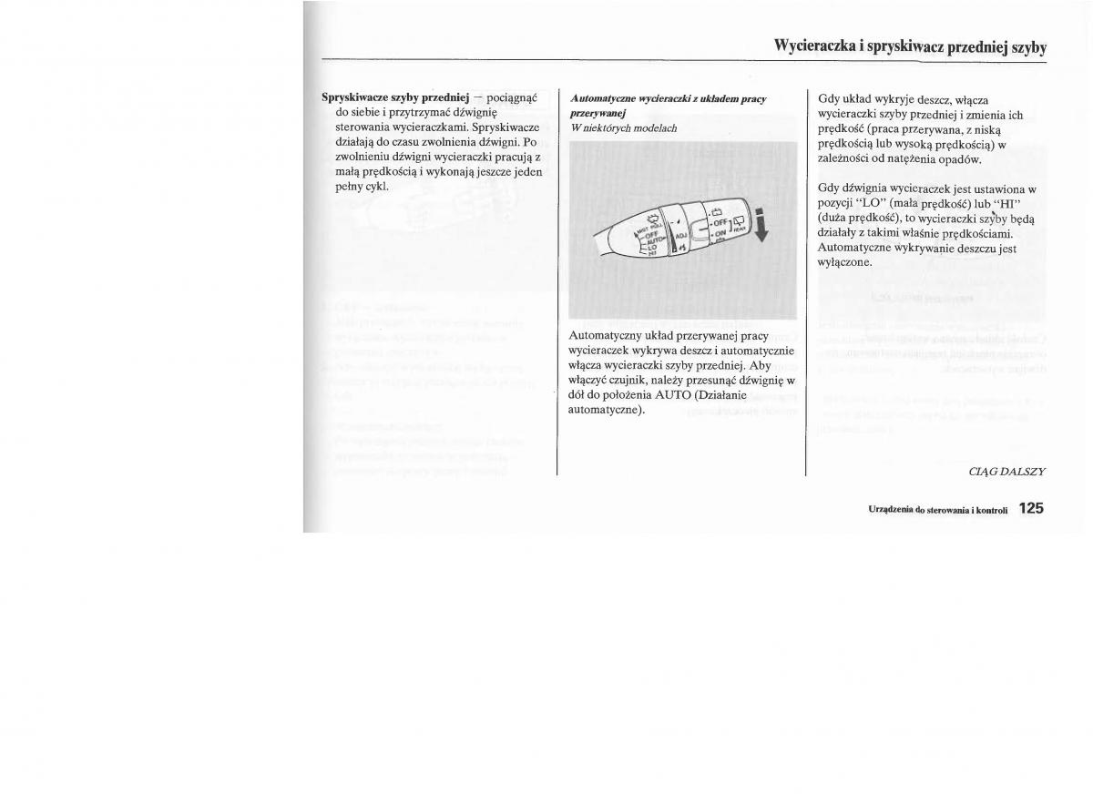 Honda Jazz III 3 Fit II instrukcja obslugi / page 126