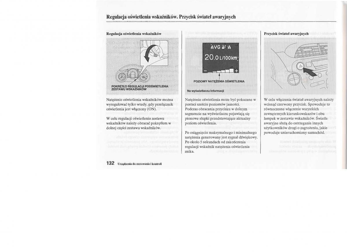 Honda Jazz III 3 Fit II instrukcja obslugi / page 133