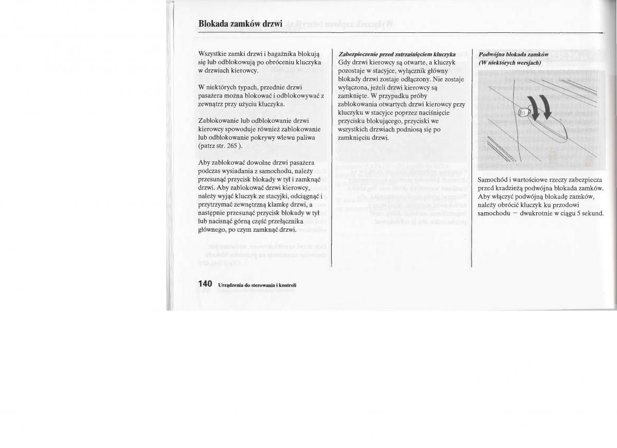 Honda Jazz III 3 Fit II instrukcja obslugi / page 141