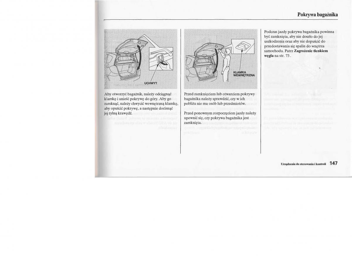 Honda Jazz III 3 Fit II instrukcja obslugi / page 146