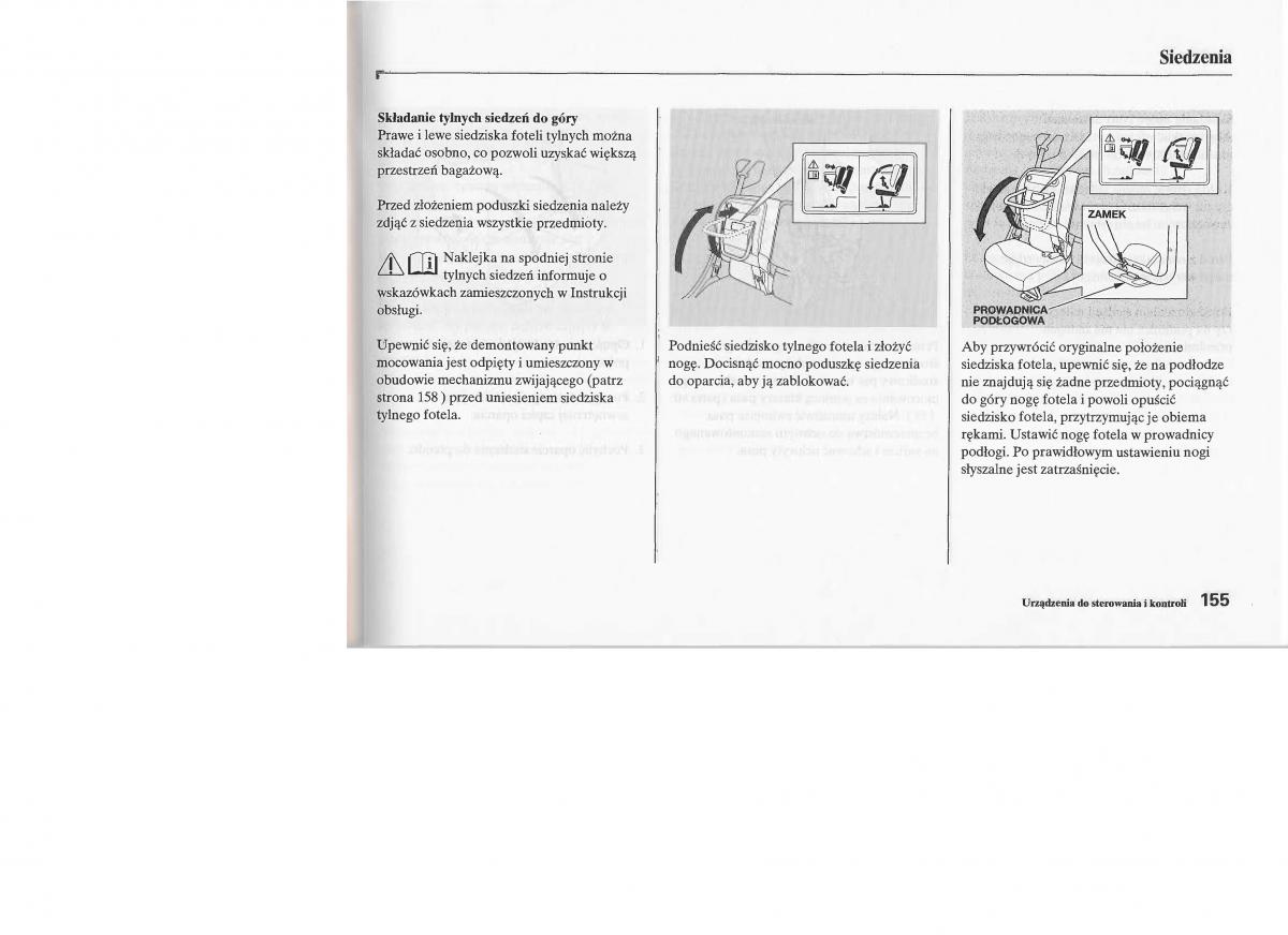 Honda Jazz III 3 Fit II instrukcja obslugi / page 154