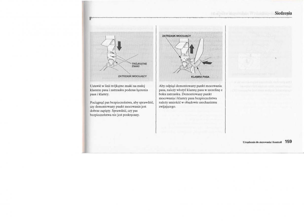 Honda Jazz III 3 Fit II instrukcja obslugi / page 158