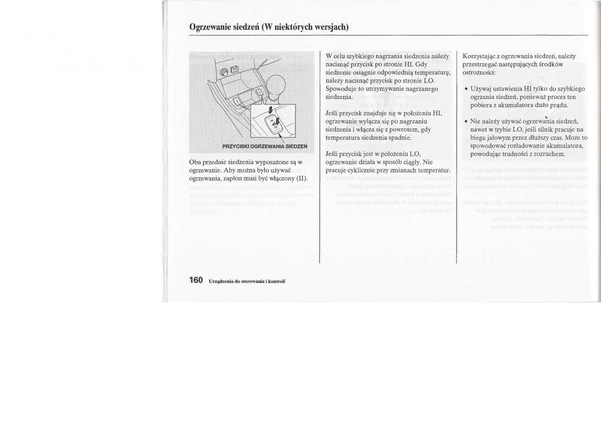 Honda Jazz III 3 Fit II instrukcja obslugi / page 159