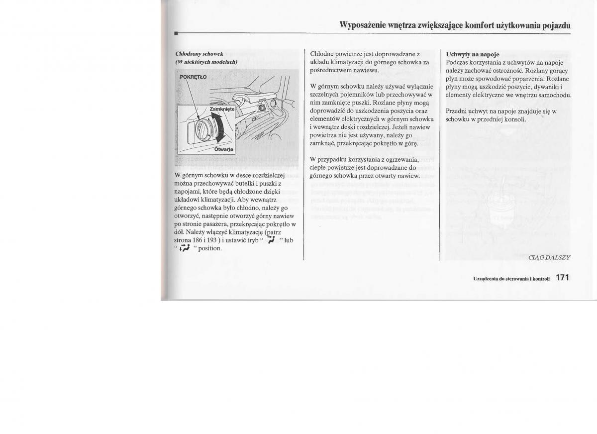 Honda Jazz III 3 Fit II instrukcja obslugi / page 170