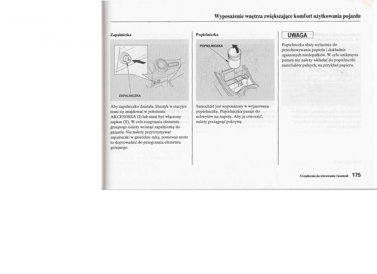 Honda Jazz III 3 Fit II instrukcja obslugi / page 174