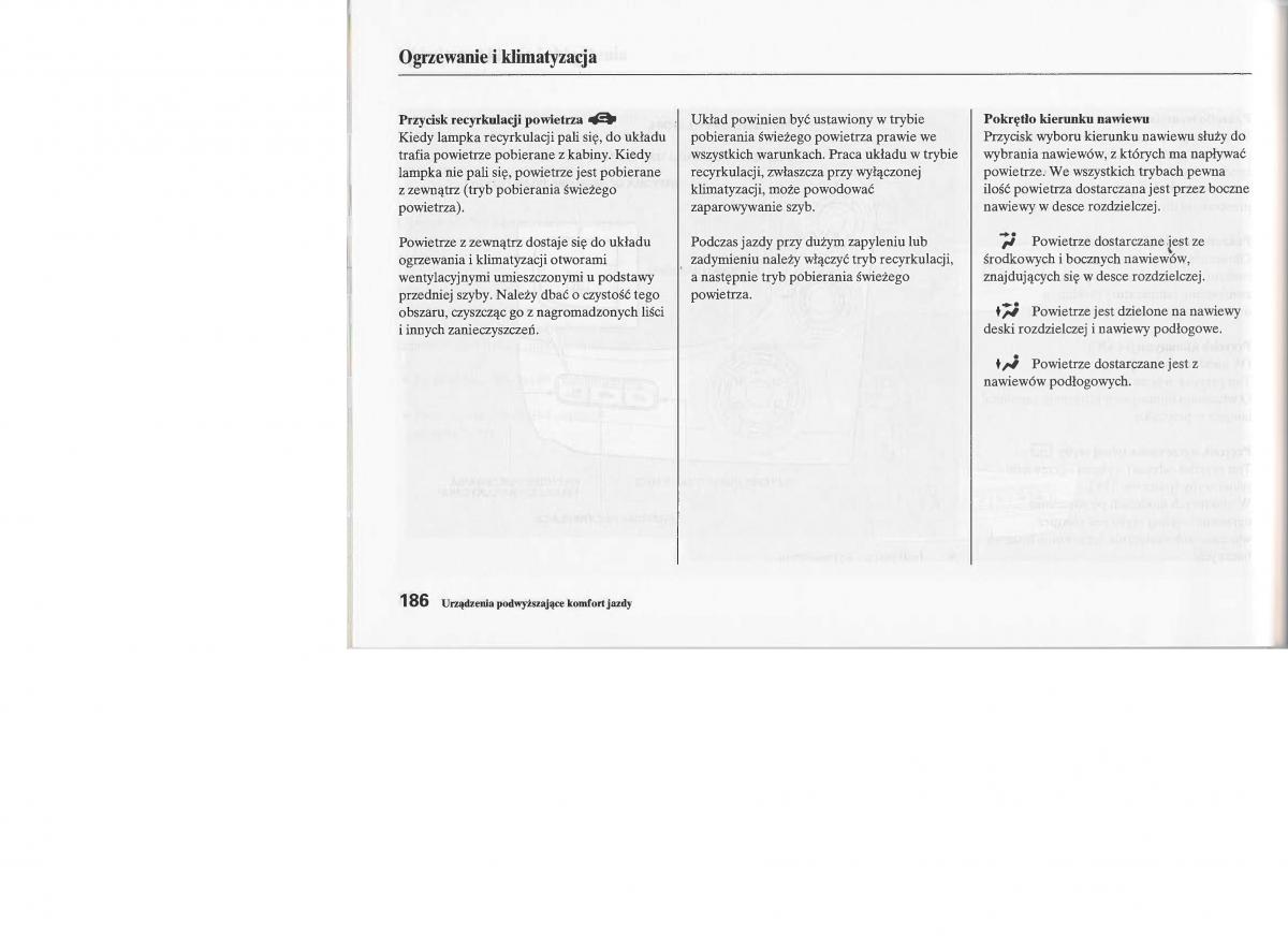 Honda Jazz III 3 Fit II instrukcja obslugi / page 185