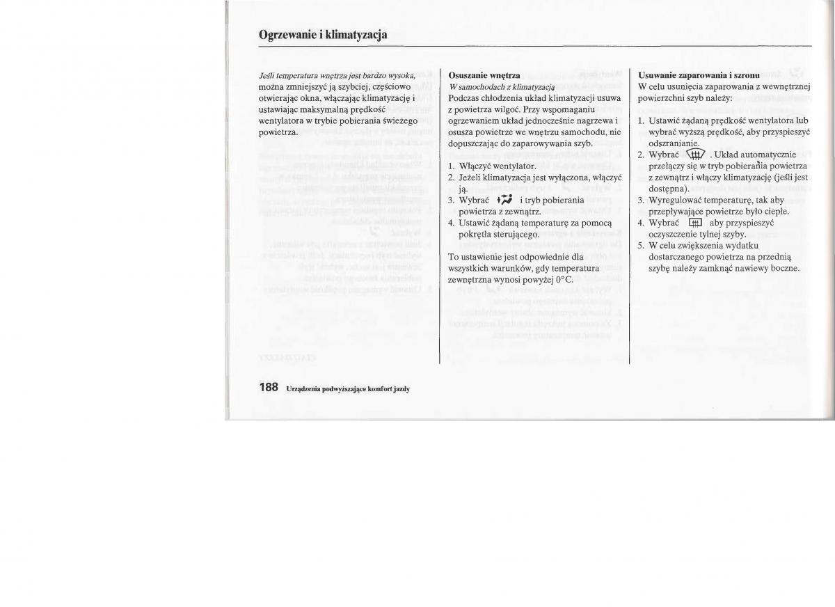 Honda Jazz III 3 Fit II instrukcja obslugi / page 187