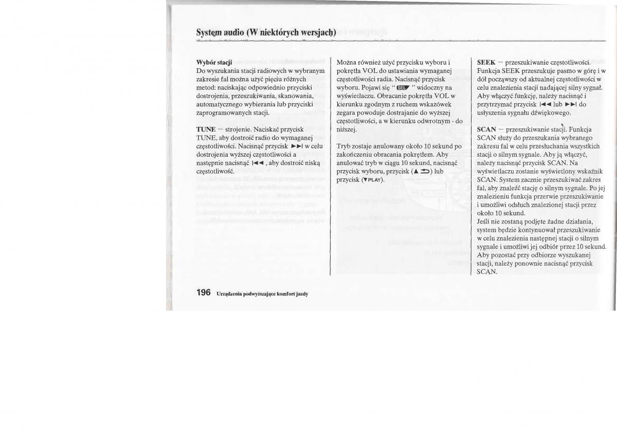 Honda Jazz III 3 Fit II instrukcja obslugi / page 195