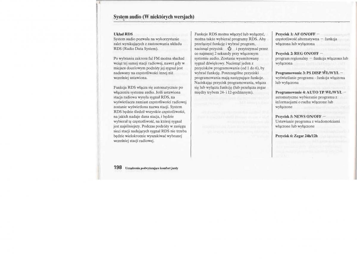 Honda Jazz III 3 Fit II instrukcja obslugi / page 197