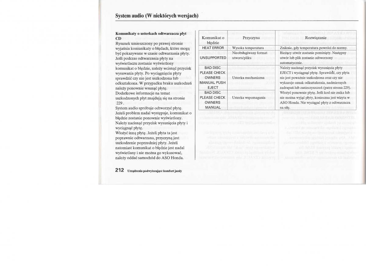 Honda Jazz III 3 Fit II instrukcja obslugi / page 211