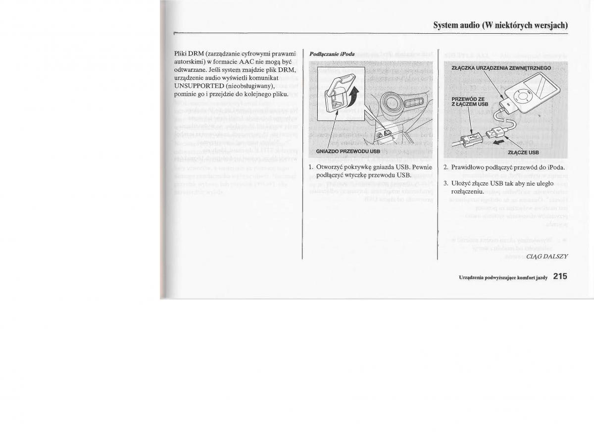 Honda Jazz III 3 Fit II instrukcja obslugi / page 214