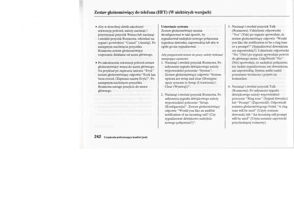 Honda Jazz III 3 Fit II instrukcja obslugi / page 241