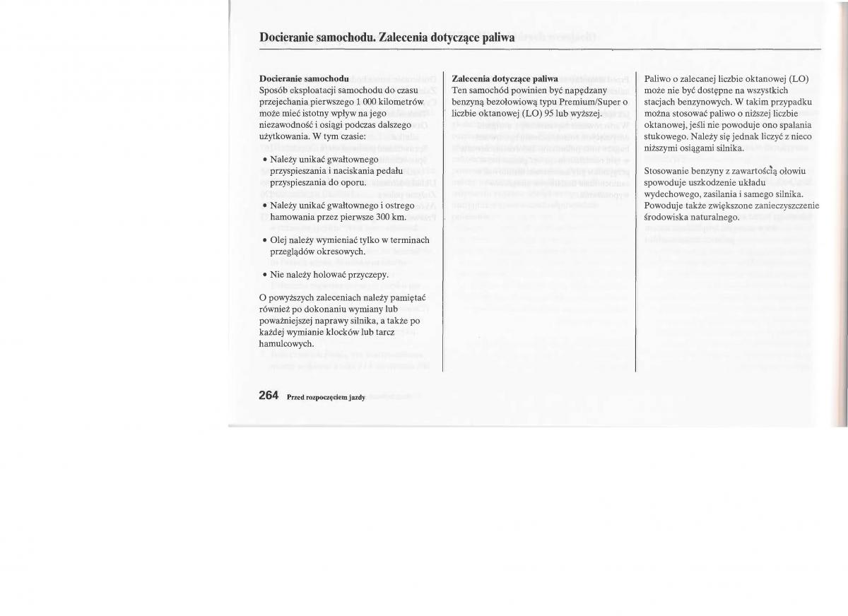 Honda Jazz III 3 Fit II instrukcja obslugi / page 263