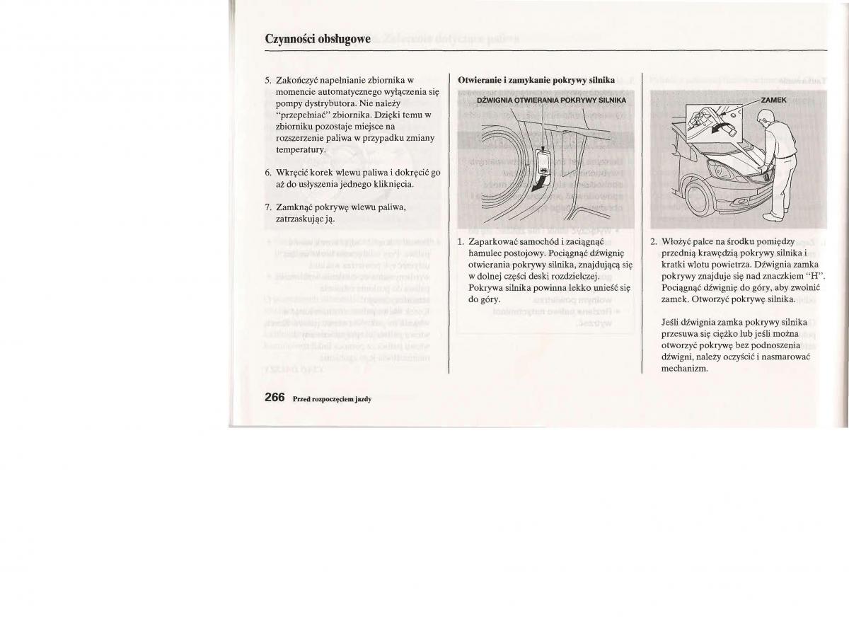 instrukcja obsługi Honda Jazz Honda Jazz III 3 Fit II instrukcja / page 265