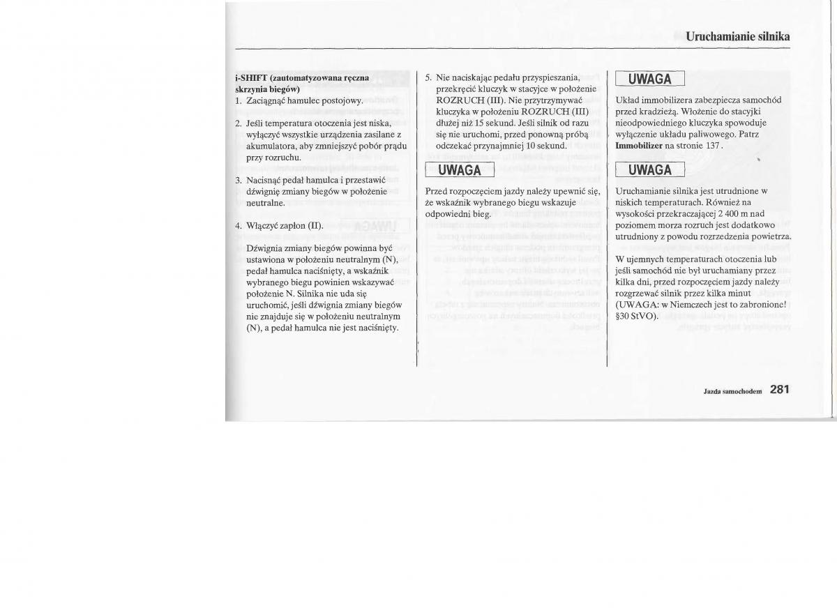 Honda Jazz III 3 Fit II instrukcja obslugi / page 279