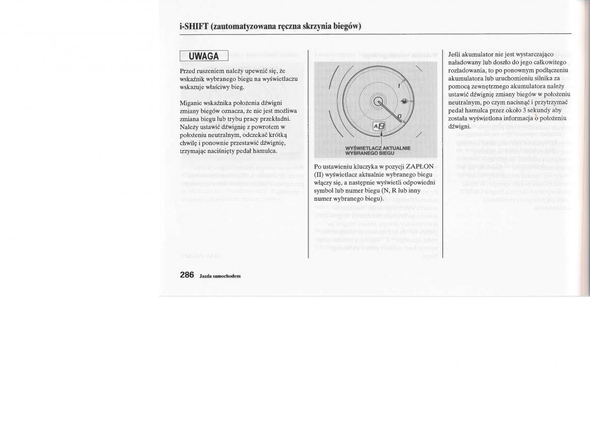 Honda Jazz III 3 Fit II instrukcja obslugi / page 284
