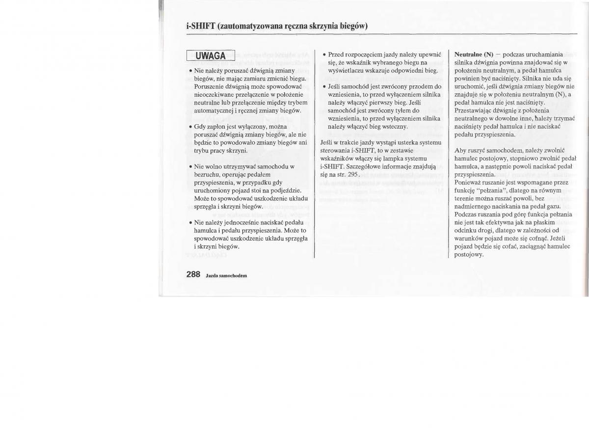 Honda Jazz III 3 Fit II instrukcja obslugi / page 286