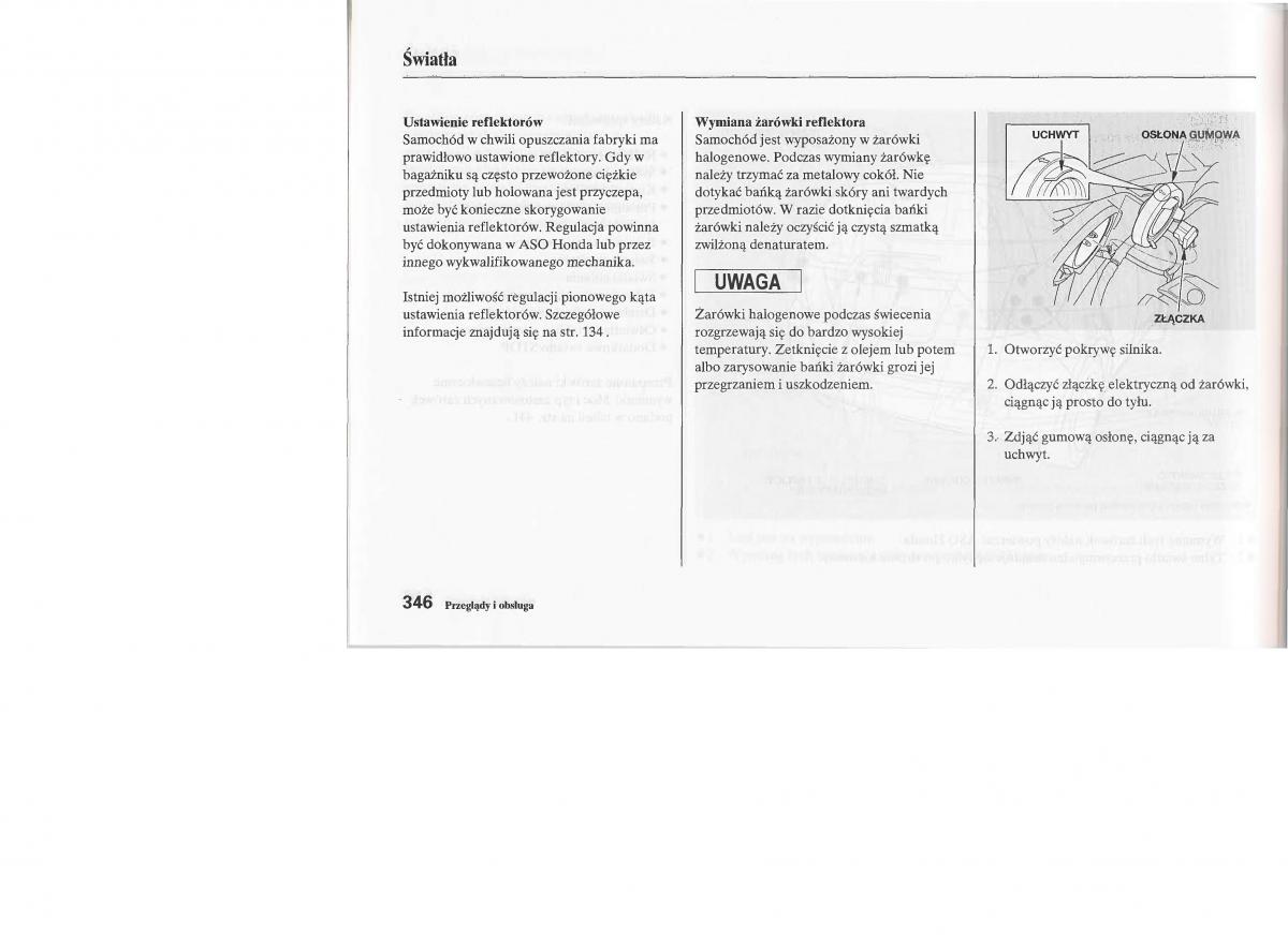 instrukcja obsługi Honda Jazz Honda Jazz III 3 Fit II instrukcja / page 343