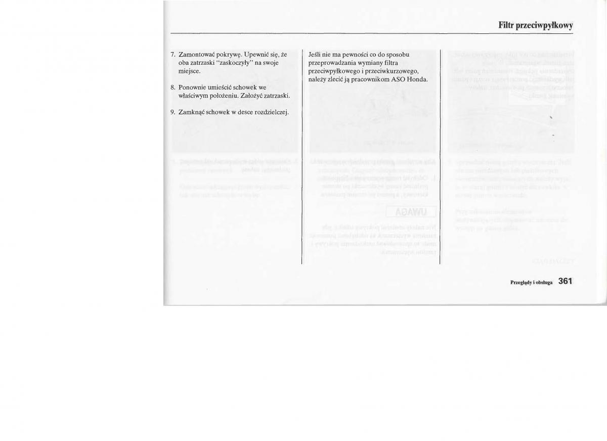 instrukcja obsługi Honda Jazz Honda Jazz III 3 Fit II instrukcja / page 358