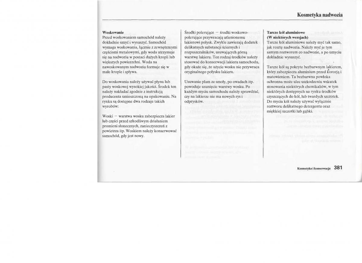 instrukcja obsługi Honda Jazz Honda Jazz III 3 Fit II instrukcja / page 378