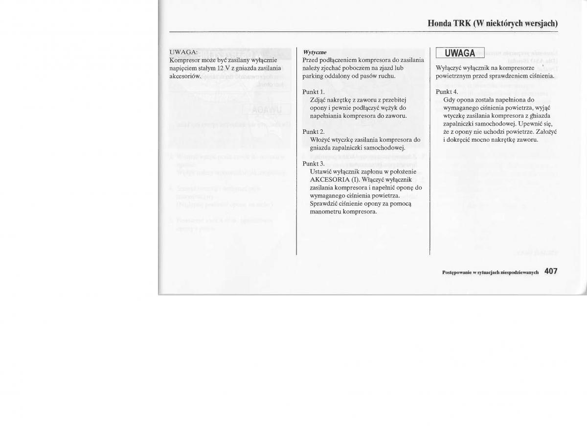 instrukcja obsługi Honda Jazz Honda Jazz III 3 Fit II instrukcja / page 406